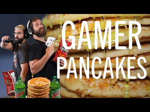 Gamer Pancakes for Soft Teeth