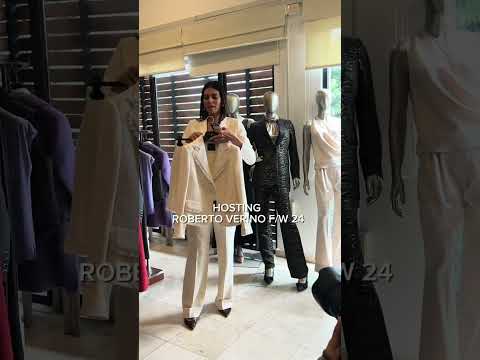 Una mañana con Roberto Verino, en donde estuve presentando la Nueva Colección FW24 “Undressed” 😍