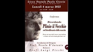 Conferenza - Ricordando Plinio il Vecchio - nel bimillenario della nascita