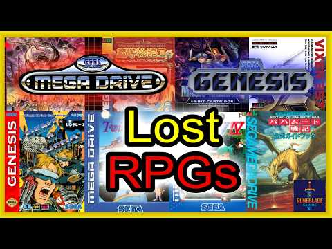 Deep Dive Into 9 Lost Sega Genesis | Mega Drive Japanese RPGs