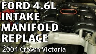Ford 4.6L V8 Intake Manifold Cracked or Melted Coolant Inlet Fix DIY