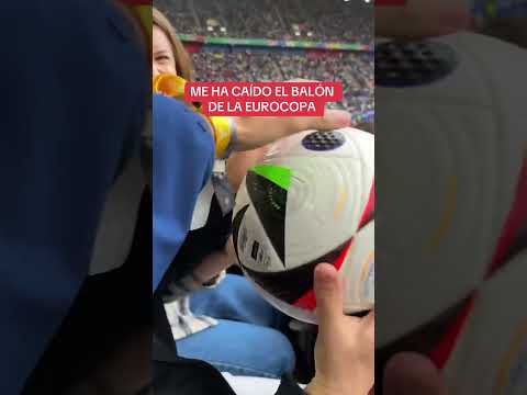 THE EURO CUP BALL HAS FALLEN INTO MY HANDS