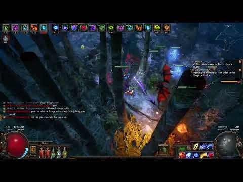 [PoE 3.17] Crackling Lance + Arc T16 Spider Forest Map ArchNemesis
