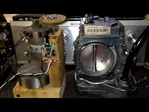 Mercedes 500E throttle actuator repaired