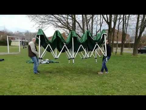 Opzetinstructie partytent 3x6 easy up