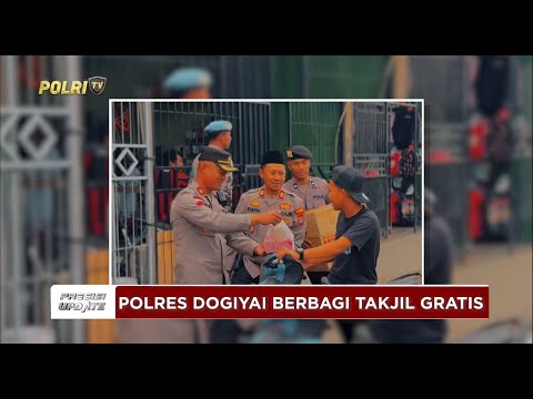 PRESISI UPDATE: POLRES DOGIYAI BERBAGI TAKJIL GRATIS 15/03/2025 11.00