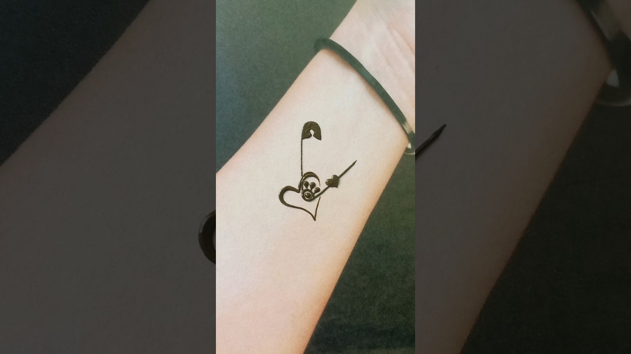 Pin tattoo mehndi #hennatattoo #henna #shorts #youtubeshorts #tattoomehndi
