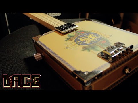 Lace Electric Cigar Box Guitar | Royalty 4-String | FULL DEMO