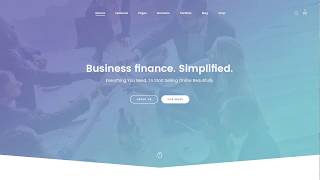 Animated Website Presentation - Scroll Effect