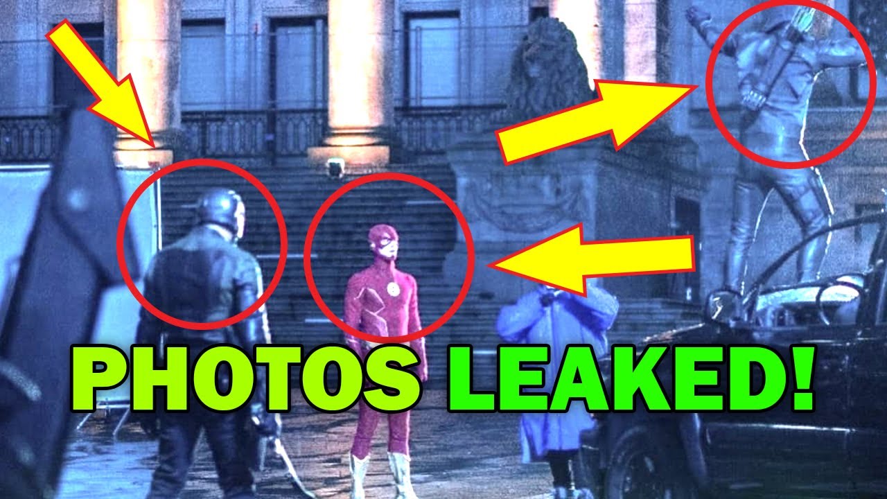 Green Arrow, John Diggle & Kid Flash in The Flash Season 9 | First Look Photos