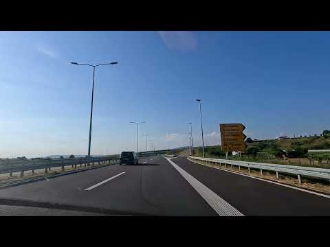 The Serbian Highway - Off To Belgrade - Driving In Serbia