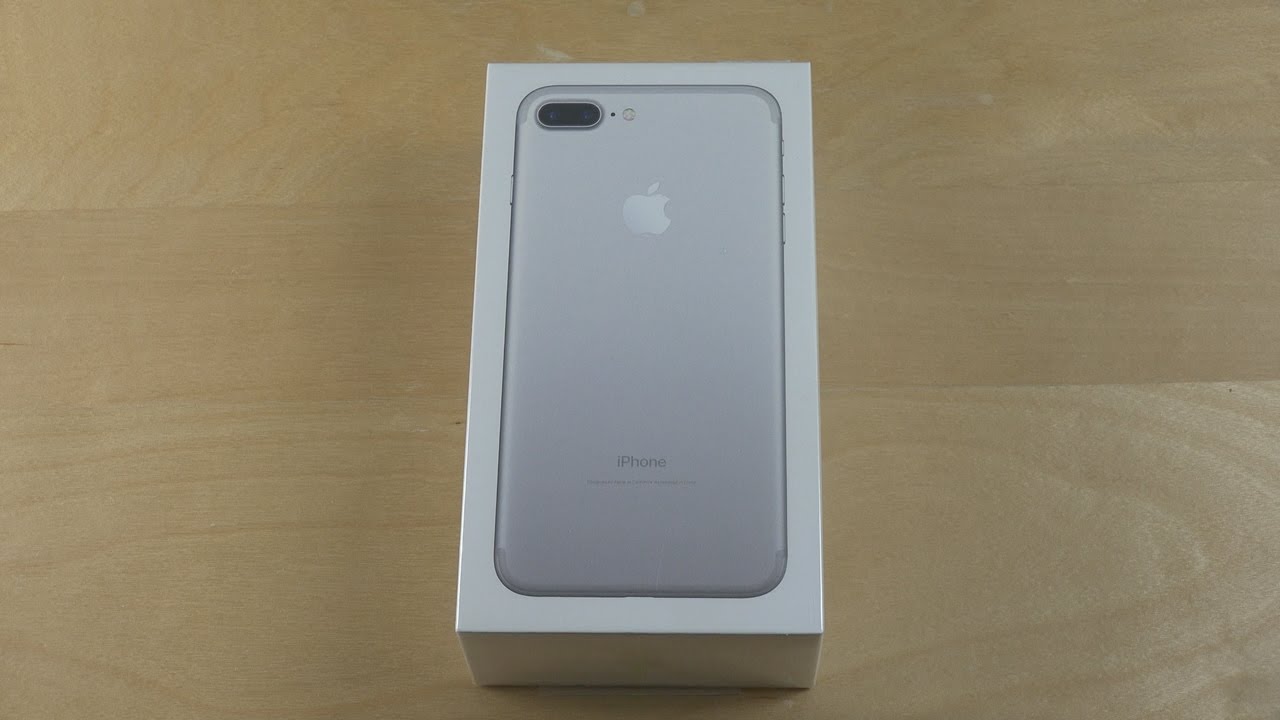 iPhone 7 Plus Silver 32GB - Unboxing!