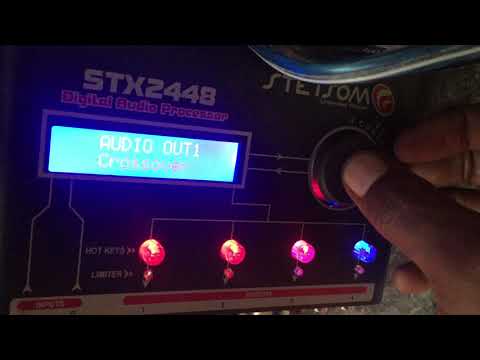 Stetsom stx2488 DSP installed