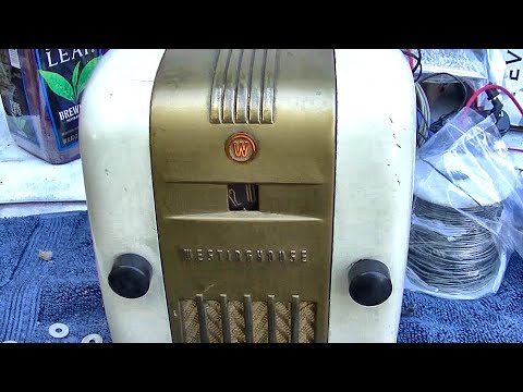 Westinghouse Little Jewel H126 Refrigerator Radio 1 Repair Recap
