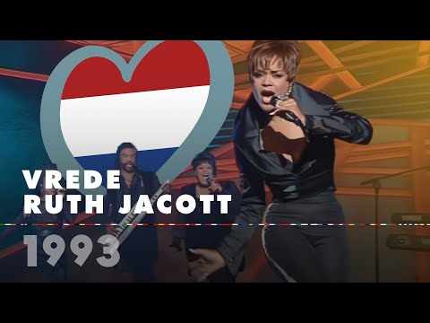 VREDE – RUTH JACOTT (The Netherlands 1993 – Eurovision Song Contest HD)