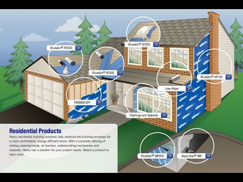 Blueskin VP100: Self-Adhered Water Resistive Air Barrier Membrane