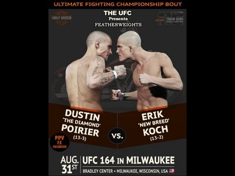 UFC 164 Official Fight Card Preview: Erik Koch vs. Dustin Poirier