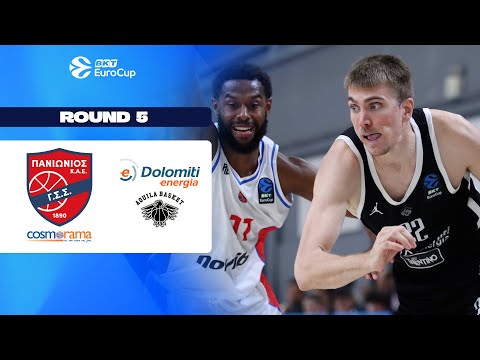 Panionios Cosmorama Travel Athens - Dolomiti Energia Trento | Round 5 | EuroCup Basketball 2025-26