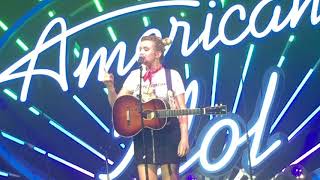 American Idol Live S16: Maddie Poppe - Rainbow Connection | Monroe, WA 8.28.18