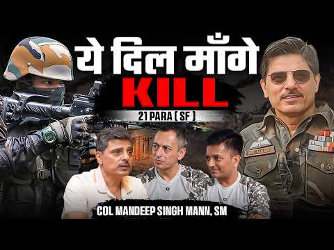 21 PARA SF Legend: Col Mandeep Singh Mann | Inside Op Pawan, Jaffna & India’s Hidden Operations