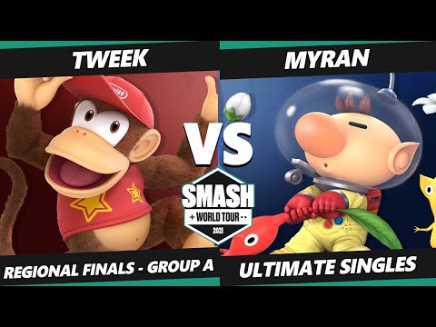 SWT NA East Group A - Tweek (Diddy, Wolf) Vs. Myran (Olimar) Smash Ultimate Tournament