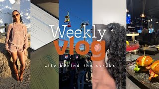 Fall weekly vlog | working full time & school? + October festivities