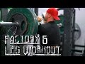 Factory 5 Leg Workout HIGH VOLUME CHALLENGE!