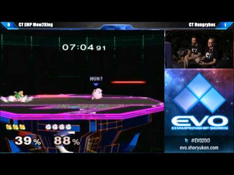 EVO 2013 Super Smash Bros. Melee Top 8 - Mew2King vs Hungrybox