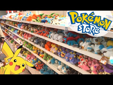 Catching EVERY Pokemon PLUSHIE at Japan Pokemon Center Koriyama, Fukushima ポケモンセンター　ぬいぐるみ 郡山　福島