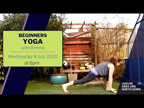 BEGINNERS YOGA with Emma - Wednesday 8 July at 6pm