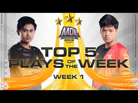 MDL PH S2 Weekly Top 5 Plays - Week 1