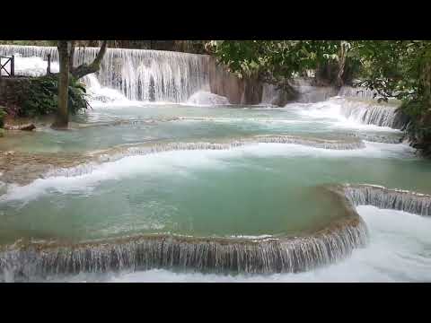 Kuang Si Waterfall in Luang Pr…