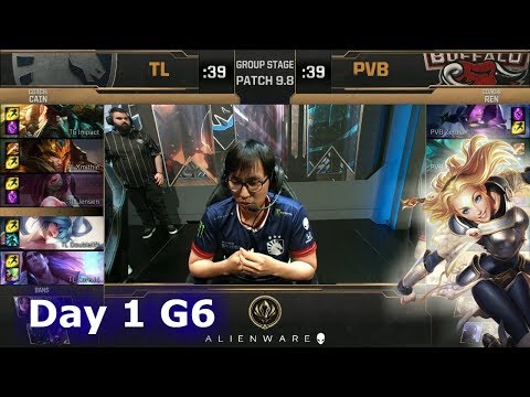 Team Liquid vs Phong Vũ Buffalo | LoL MSI 2019 Group Stage Day 1 | TL vs PVB