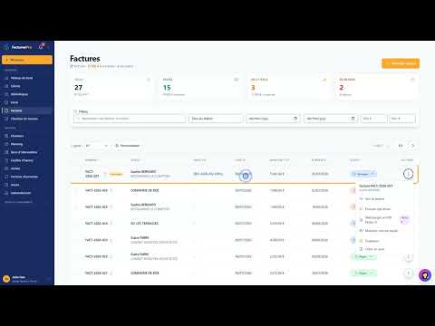 Tutoriel vidéo : Duplication de documents — Formation FacturesPro