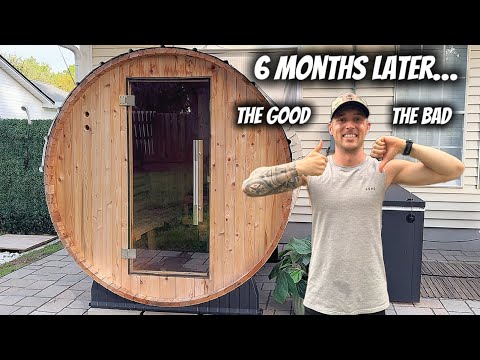Costco "Almost Heaven" Barrel Sauna | UPDATED Impressions After 6 Months of Use