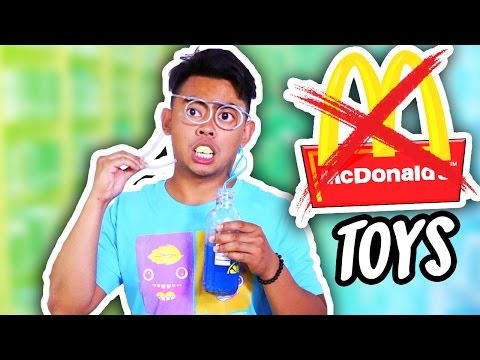 10個被拒絕的MCDONALDS玩具! (10 REJECTED MCDONALDS TOYS!)