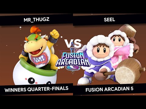 Fusion Arcadian 5 - Mr_Mugz (Bowser Jr.) vs Seel (Ice Climbers) - Winners Quarter-Finals