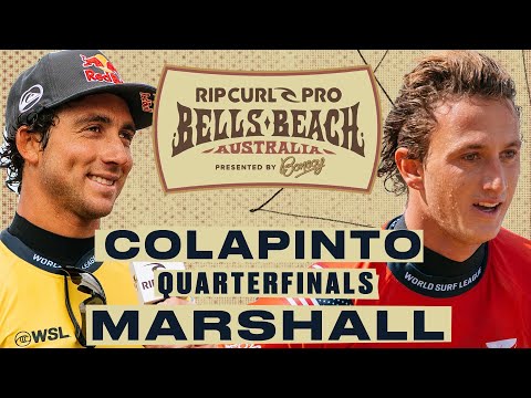 Griffin Colapinto vs Jake Marshall | Rip Curl Pro Bells Beach pres by Bonsoy 2024 - Quarterfinals