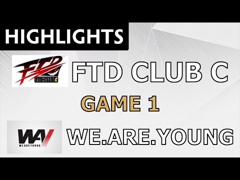 FTD club c vs We.are.young [Game 1] Dota 2 Professional League - Dota Highlights