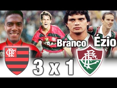 Flamengo 3 x 1 Fluminense * Quadrangula Final Carioca 1994 * Melhores Momentos