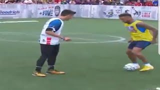 Neymar Fouls Kid In 5-A-Side Game After Getting Tackled