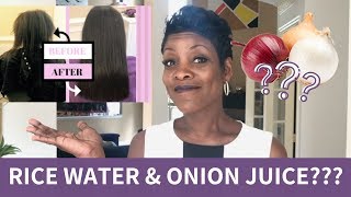 Here&#39;s How Rice Water &amp; Onion Juice Can Help Your Hair Grow 😄