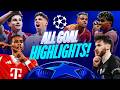 EVERY Champions League Goal From The Round Of 16 1st Leg Highlights