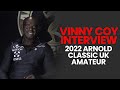 Vinny Coy's Interview - 2022 Arnold Classic UK Amateur Wheelchair