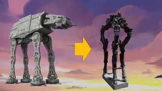 IT LOOKS LIKE AN AT&T FROM STAR WARS... | MODEL BUILDER