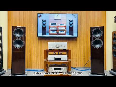 Teste loa Fyne Audio F702 Piano Cùng Amply Denon PMA-2500NE hay trong tầm tiền