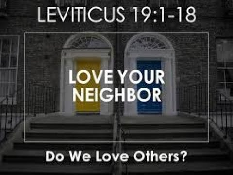 ABS SPRING 2021 BIBLE VERSE Leviticus 19:1-18