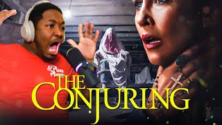 I Could BARELY WATCH *THE CONJURING* I Was So SCARED! | Movie Reaction FIRST TIME WATCHING