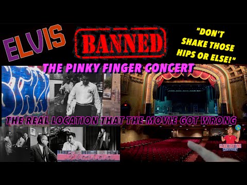 The REAL Location ELVIS was BANNED from SHAKING his HIPS! Explore Florida Theatre ⚡️ #elvispresley