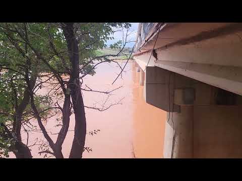 Canadian River @ Highway 287 Flooding North of Amarillo, TX.
